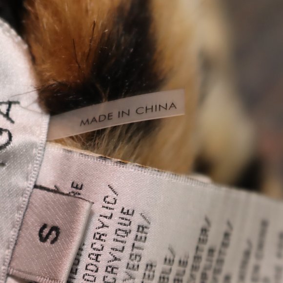 Via Spiga reversible Leopard and Black Vest size S - Picture 13 of 16